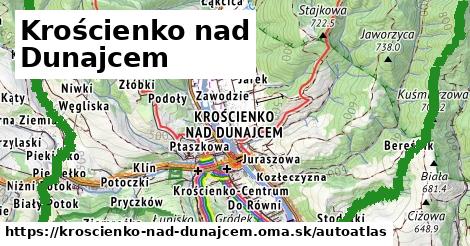 ikona Mapa autoatlas v kroscienko-nad-dunajcem