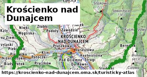 ikona Turistická mapa turisticky-atlas v kroscienko-nad-dunajcem