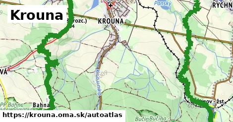 ikona Mapa autoatlas v krouna