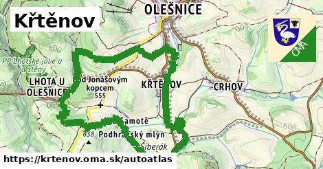 ikona Mapa autoatlas v krtenov