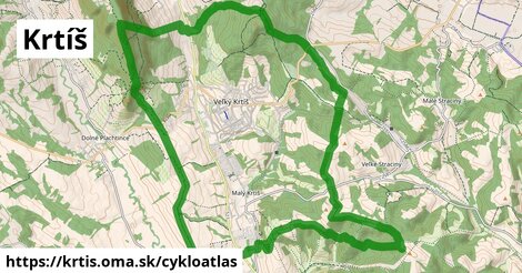 ikona Cyklo cykloatlas v krtis