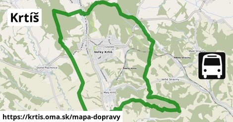 ikona Mapa dopravy mapa-dopravy v krtis