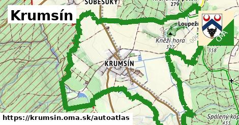 ikona Mapa autoatlas v krumsin