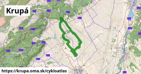 ikona Cyklo cykloatlas v krupa