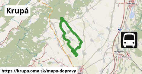 ikona Mapa dopravy mapa-dopravy v krupa