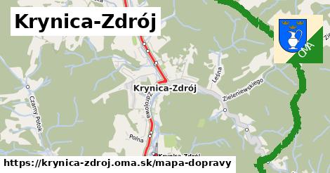 ikona Mapa dopravy mapa-dopravy v krynica-zdroj