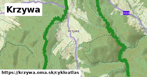 ikona Cyklo cykloatlas v krzywa