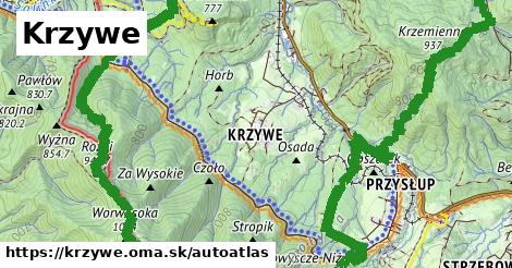 ikona Mapa autoatlas v krzywe