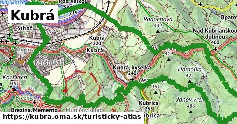 ikona Turistická mapa turisticky-atlas v kubra