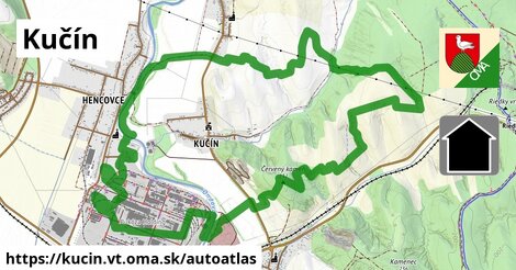 ikona Mapa autoatlas v kucin.vt