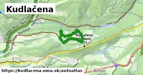 ikona Mapa autoatlas v kudlacena