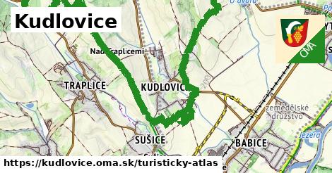 ikona Turistická mapa turisticky-atlas v kudlovice