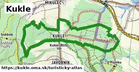 ikona Turistická mapa turisticky-atlas v kukle