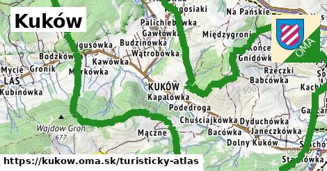 ikona Turistická mapa turisticky-atlas v kukow
