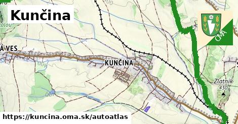 ikona Mapa autoatlas v kuncina