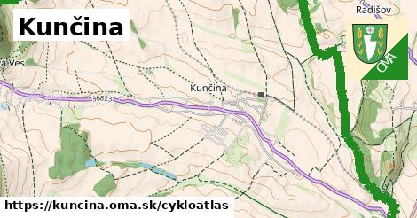 ikona Cyklo cykloatlas v kuncina