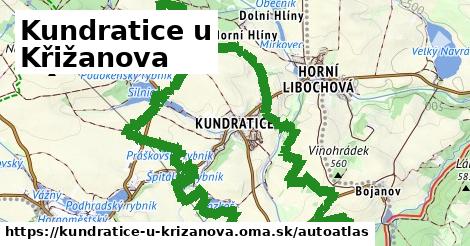 ikona Mapa autoatlas v kundratice-u-krizanova