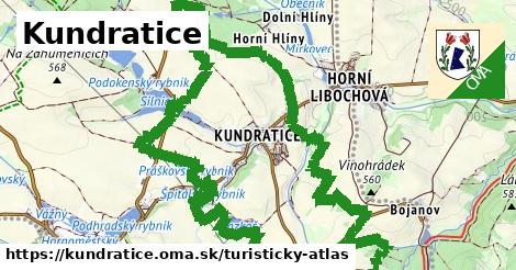 ikona Turistická mapa turisticky-atlas v kundratice
