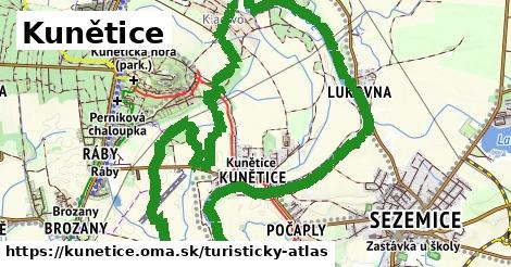 ikona Turistická mapa turisticky-atlas v kunetice