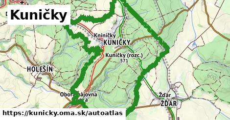 ikona Mapa autoatlas v kunicky