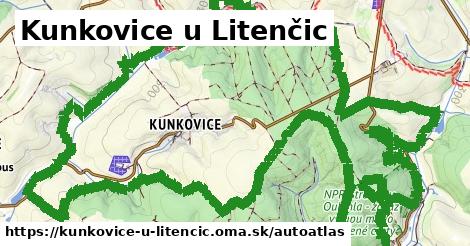 ikona Mapa autoatlas v kunkovice-u-litencic