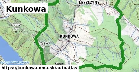 ikona Mapa autoatlas v kunkowa