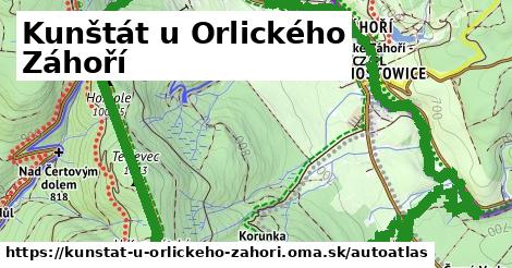 ikona Mapa autoatlas v kunstat-u-orlickeho-zahori