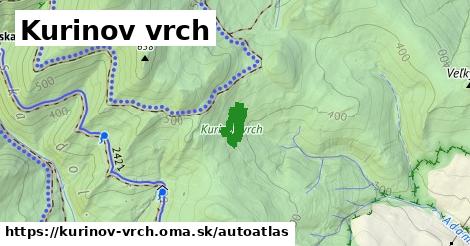 ikona Mapa autoatlas v kurinov-vrch