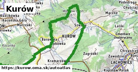 ikona Mapa autoatlas v kurow