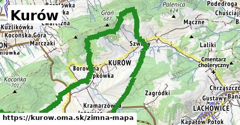 ikona Zimná mapa zimna-mapa v kurow