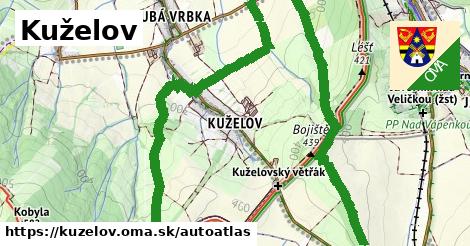 ikona Mapa autoatlas v kuzelov