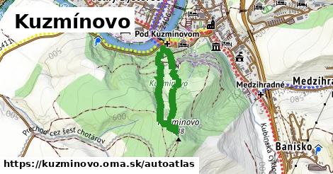 ikona Mapa autoatlas v kuzminovo