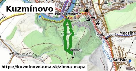 ikona Zimná mapa zimna-mapa v kuzminovo