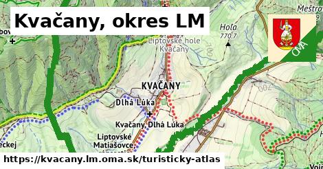 ikona Turistická mapa turisticky-atlas v kvacany.lm