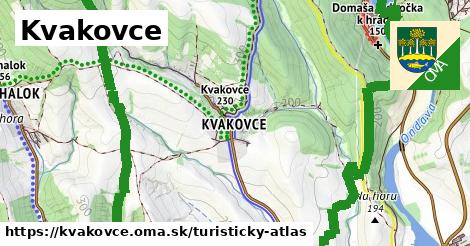 ikona Turistická mapa turisticky-atlas v kvakovce