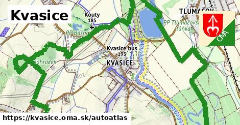 ikona Mapa autoatlas v kvasice