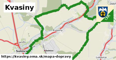 ikona Mapa dopravy mapa-dopravy v kvasiny