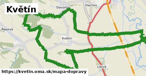 ikona Mapa dopravy mapa-dopravy v kvetin