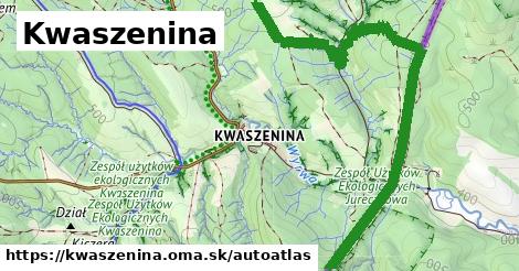 ikona Mapa autoatlas v kwaszenina