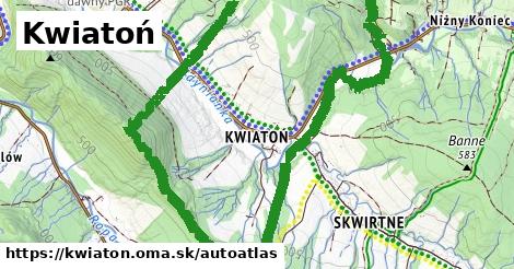 ikona Mapa autoatlas v kwiaton