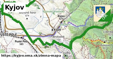 ikona Zimná mapa zimna-mapa v kyjov