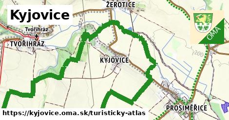 ikona Turistická mapa turisticky-atlas v kyjovice