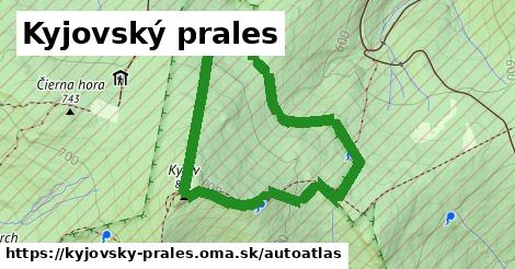 ikona Mapa autoatlas v kyjovsky-prales