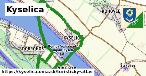 ikona Turistická mapa turisticky-atlas v kyselica