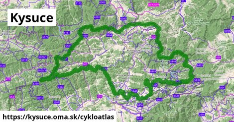 ikona Cyklo cykloatlas v kysuce