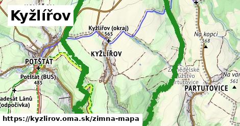 ikona Zimná mapa zimna-mapa v kyzlirov