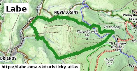 ikona Turistická mapa turisticky-atlas v labe