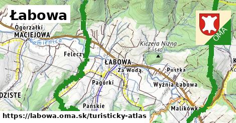 ikona Turistická mapa turisticky-atlas v labowa