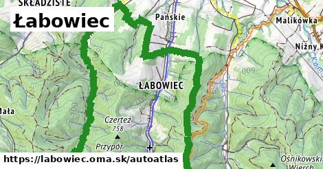 ikona Mapa autoatlas v labowiec