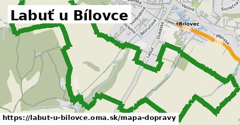 ikona Labuť u Bílovce: 0 m trás mapa-dopravy v labut-u-bilovce